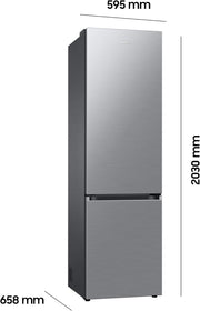 View Samsung RB38C7AGWS9/EF Kühl-Gefrierkombination, 203 cm, 387 l, AI-Kühlschrank mit Gefrierfach, SmartThings AI Energy Mode, Cool Select+, Twin Cooling image 3