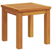 View 2025 Tumbonas 2 pcs con Mesa y Cojines de Madera Maciza de Acacia, Tumbona con Cojines Crema de Madera Maciza de Acacia, Mesa Lateral de Jardín image 5