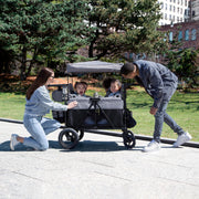 View Jeep Wrangler Deluxe 4 Seater Stroller Wagon by Delta Children image 6