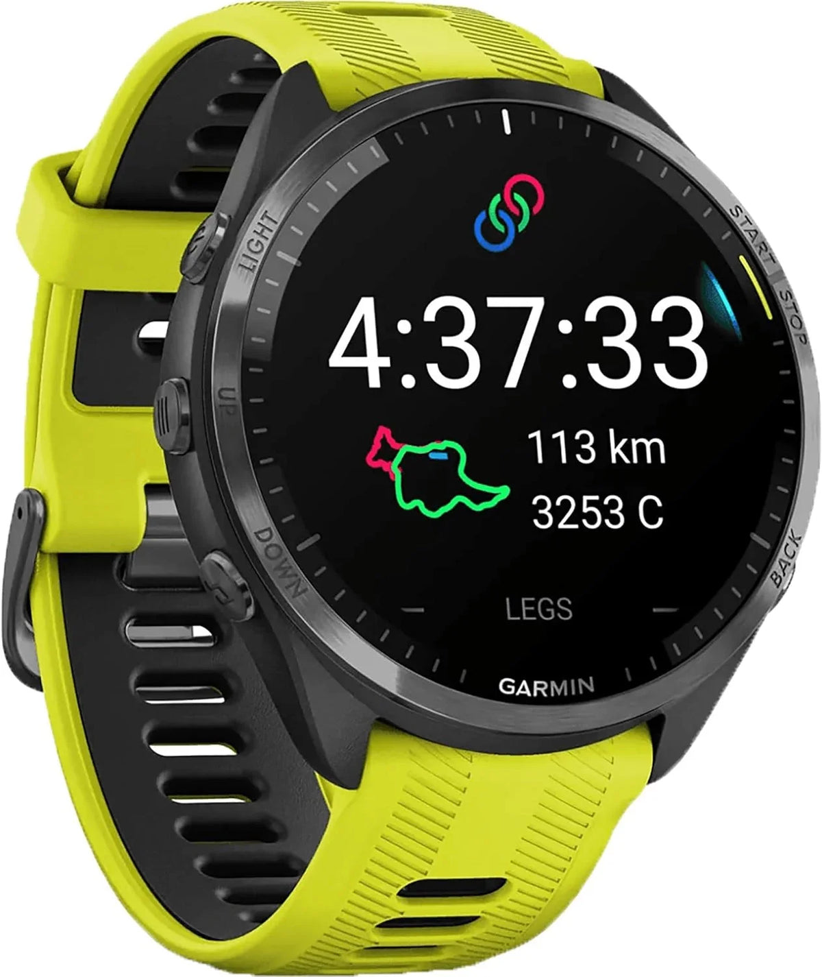 Garmin Runners Smartwatch Forerunner 965 | 23 días de duración de la batería en Modo de Reloj Inteligente con Pantalla Colorida y Pantalla táctil
