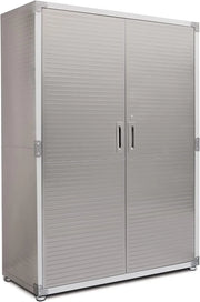 View Seville Classics UHD16238 Mega armario , 121,9 x 60,9 x 182,9 cm, soporte de metal con revestimiento en polvo, gris image 1