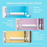 View COMFEE Pingüino Aire Acondicionado Portátil 3 en 1 | 8000 BTU/2000 Frigorías Con App + Mando a Distancia | Climatizador y Deshumidificador | Bajo image 6