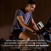 View Shark ChillPill 3-in-1-Hochgeschwindigkeits-Handventilator-, Sprühnebel- und InstaChill-System Paket mit Reise-Etui, mit 3 Kühlaufsätzen, image 4