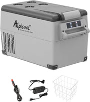 View Alpicool CF55 55 Liter Kühlbox 12V tragbarer Mini-Kühlschrank elektrische Gefrierbox klein Gefrierschrank für Auto Camping, LKW, Boot und Steckdose image 3