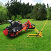 View Lawn Mower Lift with Hydraulic Jack, 26 Inches Lawn Mower Lift, Welded Solid Steel Construction, Weight Capacity 500 LBS, for Riding Lawn Mowers image 6