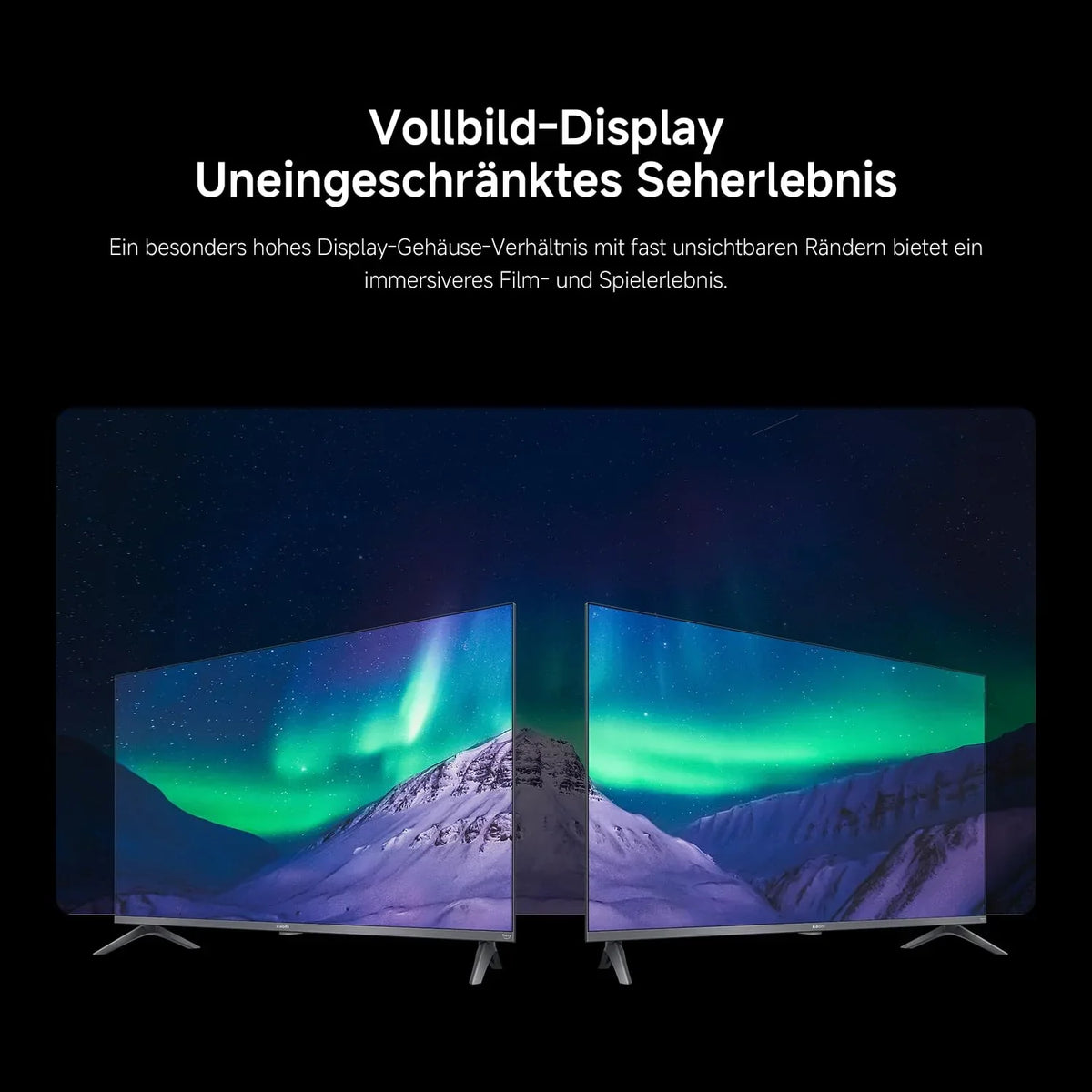 Xiaomi TV F Pro 32, 32 Zoll (81 cm), QLED, Smart TV, Fire OS7, Triple Tuner DVB-C/S/S2/T/T2,Dolby Audio , DTS Virtual:X, DTS-HD, Sprachsteuerung mit