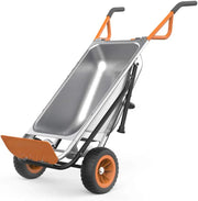 View 8-in-1 Garden Cart/Wheelbarrow Heavy Duty image 1