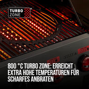 View Enders Gasgrill Hyde 6 SIKR Turbo, 6-Brenner aus Edelstahl für kraftvolles direktes und indirektes Grillen, 800 °C TURBO ZONE, SWITCH GRID, Infarot- image 2