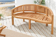 View riess-ambiente.de Massive Gartenbank XXL Empire Teak 150cm Natur Teakholz image 6