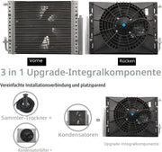 View Elektrische Klimaanlage 12 V Unter-Armaturenbrett-Klimatisierungs-Kit 12 Volt Universal-Auto-Klimaanlage Geeignet für Van, Auto, Wohnmobil, LKW, Boot, image 3