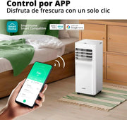 View COMFEE Pingüino Aire Acondicionado Portátil 9000 BTU/2300 Frigorías Breezy Cool Pro – Climatizador sin unidad exterior, Bajo Consumo, App Control y image 5