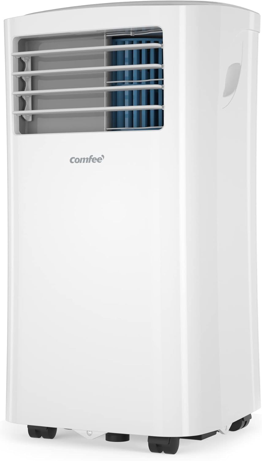 Comfee Mobiles Klimagerät Breezy Cool Pro 2.6,9000 BTU 2,6kW, Kühlen&Ventilieren&Entfeuchten,APP-Steuerung,Raumgröße bis 88m³(33m2),Mobile Klimaanlage