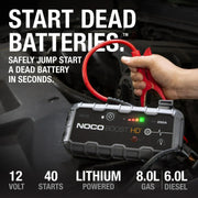 View NOCO Boost HD GB70 2000A 12V UltraSafe Amplificador de arranque portátil de litio image 2