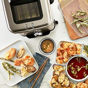 View Ultimate Steel Deep Fryer with Basket 3.5 Liter Oil and 2.6 Pound Food Capacity image 3