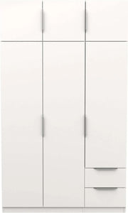 View Miroytengo Armario Ghost Grande 6 Puertas y 2 Cajones Color Blanco Mate 203x119 cm image 5