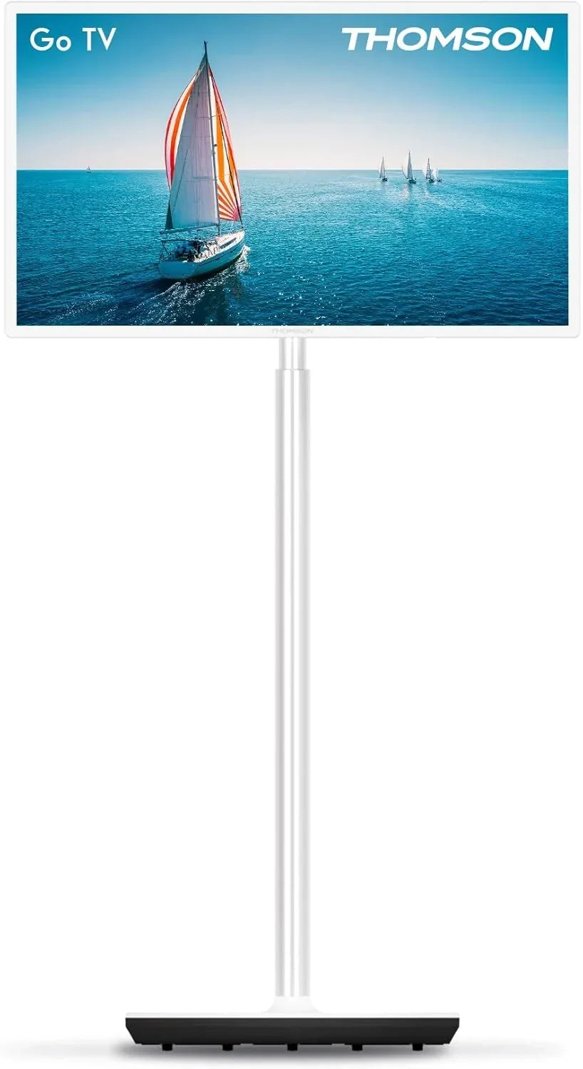 THOMSON 32 Pulgadas (81 cm) Go TV, Televisor Android Portátil – HD Ready (1366x768), Control por Voz, Bluetooth 5.1, Wi-Fi, Función de Punto de Acceso