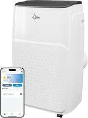 View SUNTEC Mobiles Klimagerät Impuls 2.6 Eco R290 – Klimaanlage mobil und leise mit Abluftschlauch – Kühler & Entfeuchter für Räume bis 34 qm – Mobile image 2