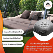 View Angerer Hollywoodschaukel Lounge Smart Ashgrey image 2