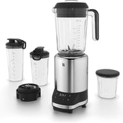 View WMF Kult Pro Multifunktionsmixer Hochleistungsmixer, 30.000 U/min, Smoothie Maker, Standmixer, Ice-Crush Funktion, 4 Mixbehlter inkl. ToGo-Verschluss image 1