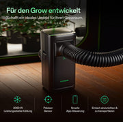 View VIVOSUN Smart Klimaanlage, 7000 BTU, 4-in-1 Funktion mit Temperatur- & Feuchtigkeitssensor, Intelligente Fernbedienung, Ideal für Growzelte und image 4