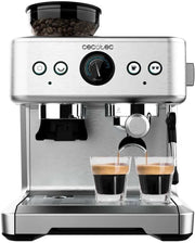 View Cecotec Cafetera Express Barista Power Espresso 20 Barista. 2250W, 20 Bares, Manometro y 2 Thermoblocks, Depósito de Café en Grano, Molinillo con 20 image 1